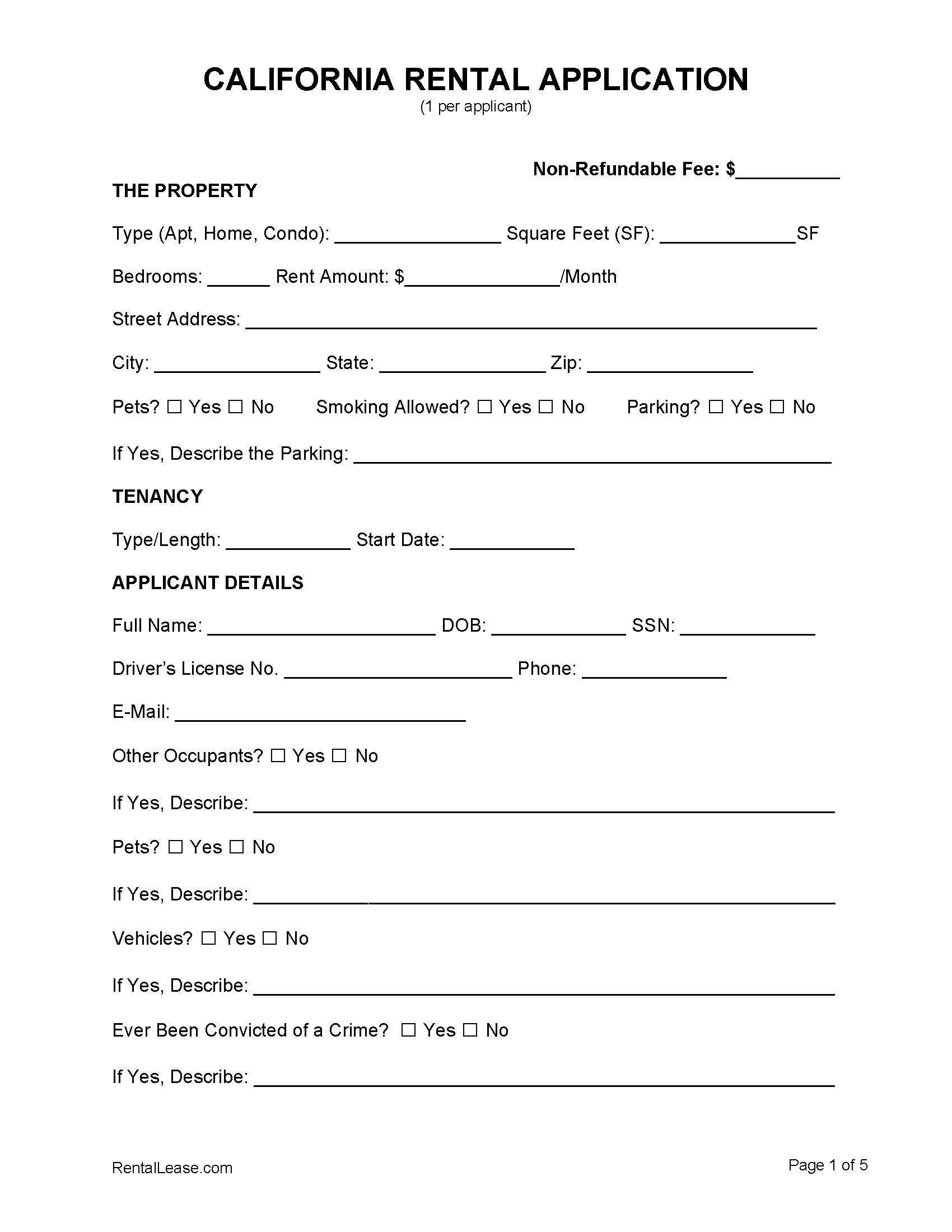 free-california-rental-application-template-pdf-word