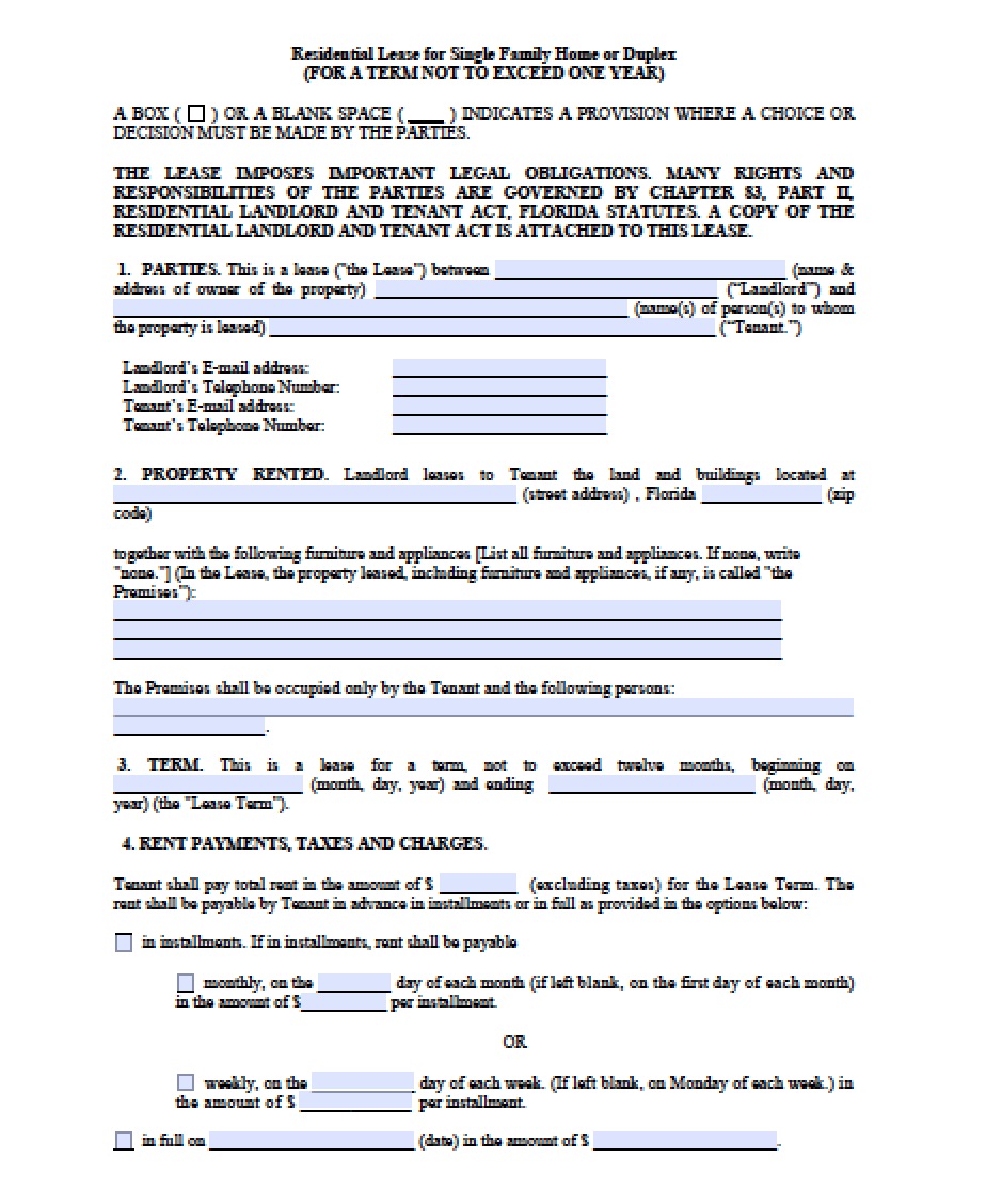 new jersey residential lease agreement fill out and sign - free florida Sns-Brigh10