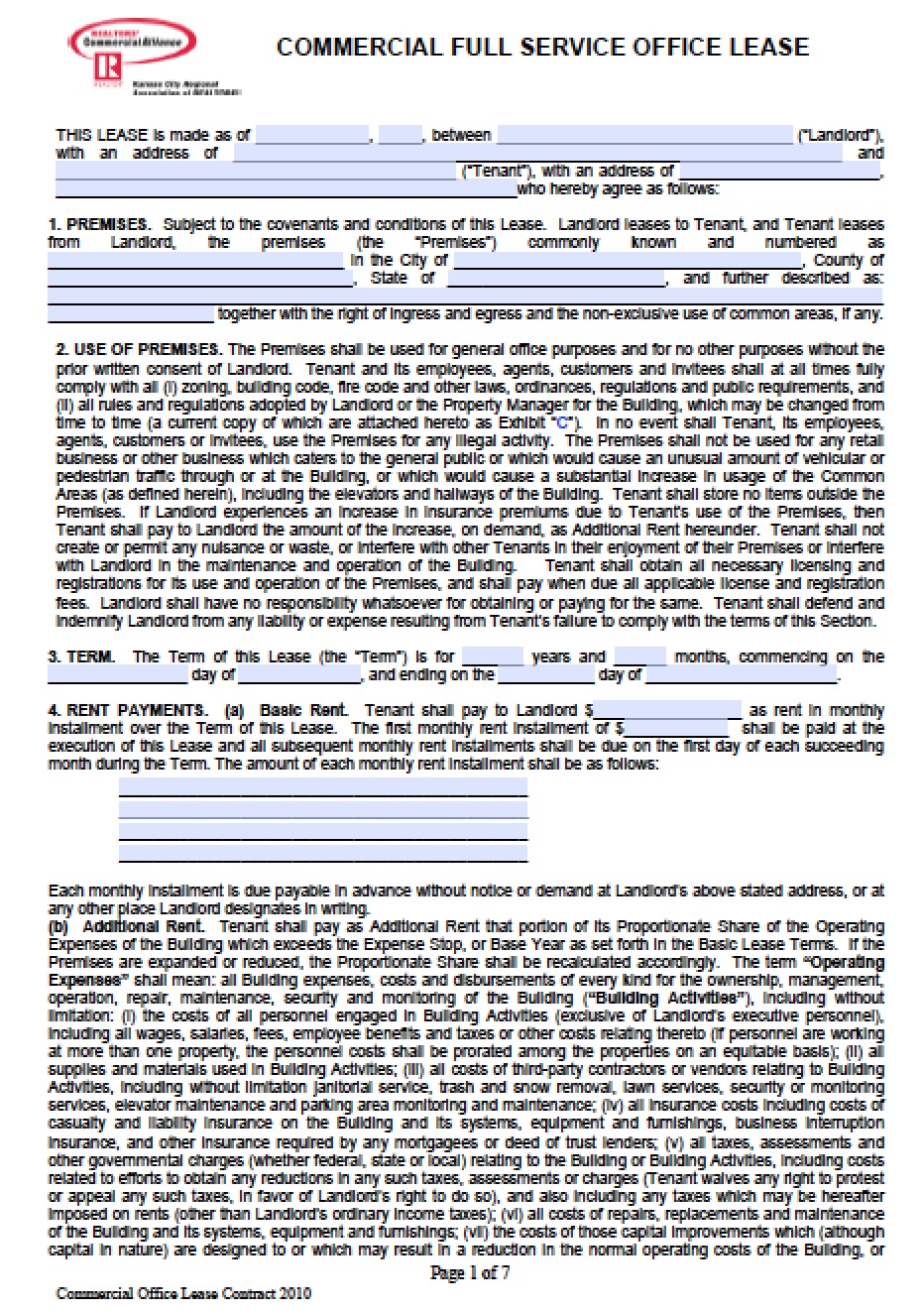 free-kansas-commercial-lease-agreement-pdf-word-doc