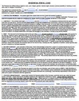 Free Kansas Rental Lease Agreement Templates | PDF | Word