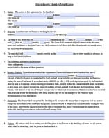 Free Massachusetts Rental Lease Agreement Templates | PDF | Word