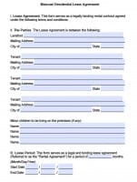 Free Missouri Rental Lease Agreement Templates | PDF | Word