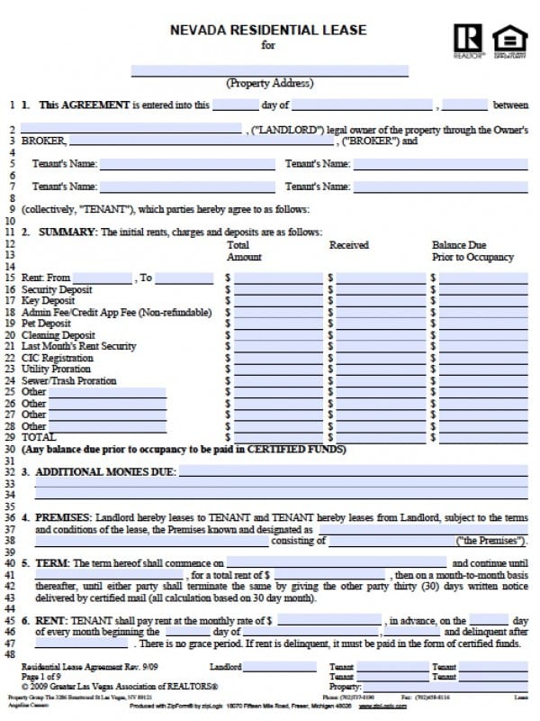 nevada-lease-agreement