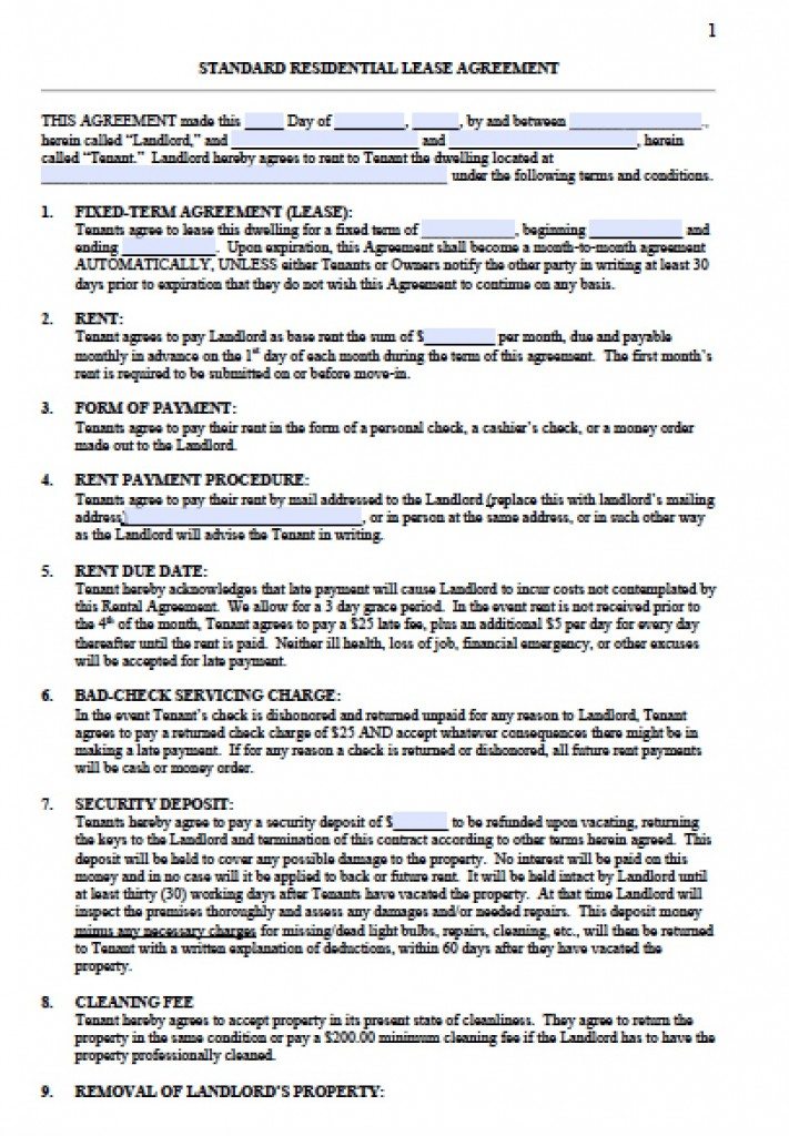 free-standard-residential-lease-agreement-templates-pdf-word